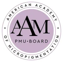 American Academy of Micropigmentation PMU Board seal