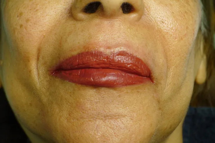 Lip color work, photo 1