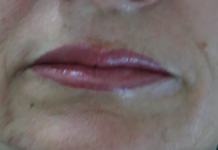 Lip color work, photo 4