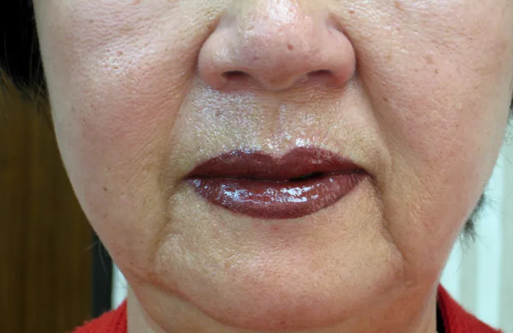 Lip color work, photo 6